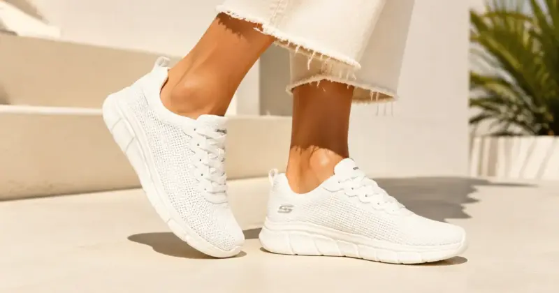 Zapatillas Skechers Bobs B Flex Visionary Essence para mujer: comodidad vegana con un 40% de descuento a 35,99 €