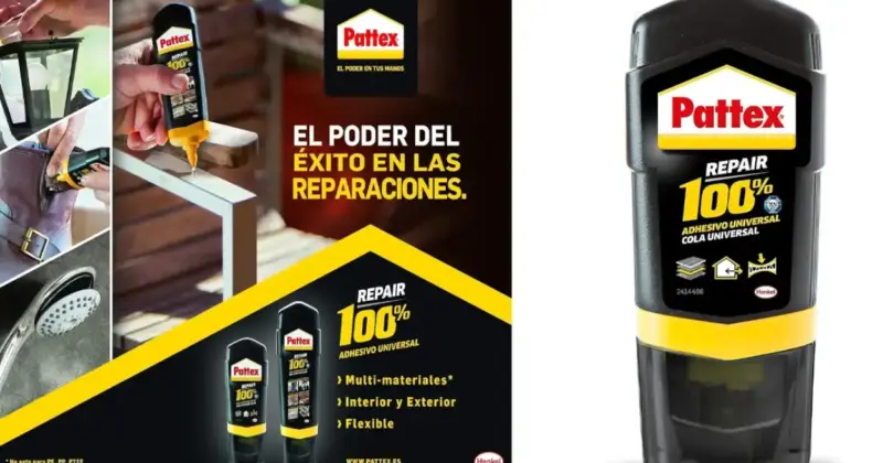 Pegamento Pattex Repair 100%: Adhesivo Extra Fuerte para Reparaciones Profesionales a Menos de 7 €