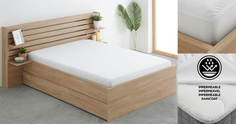 Protector de colchón Degrees Home impermeable y antiácaros con un 25% de descuento