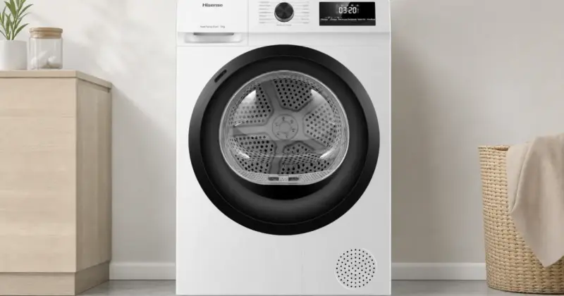 Secadora Hisense DHQE900UWDC de 9 kg con bomba de calor por 329,75 € y envío gratis