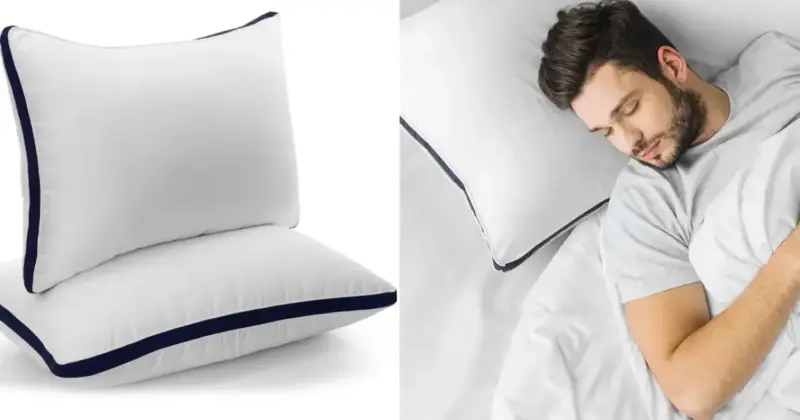 Pack de 2 Almohadas Utopia Bedding 50x70 cm: confort y soporte a un precio inmejorable