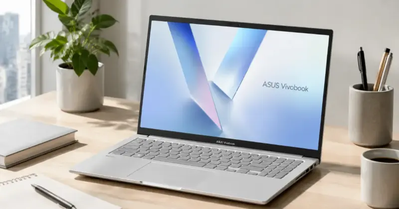 ASUS Vivobook 15 Ryzen 5 con 16GB RAM y SSD 512GB a 449,65€: Potencia y pantalla Full HD con gran descuento