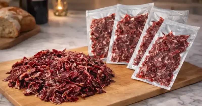 Virutas de Jamón Ibérico La Vega de Salvatierra: 1 kilo con envío gratis y 27% de descuento