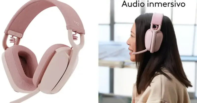 Auriculares inalámbricos Logitech Zone Vibe 100: comodidad y calidad para gaming y teletrabajo a 79,99 €
