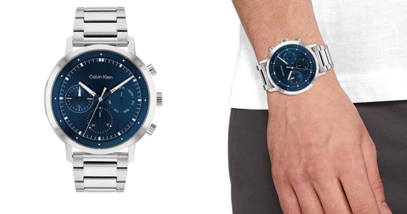 Reloj Calvin Klein Gauge para hombre: estilo moderno con un 49% de descuento en Amazon