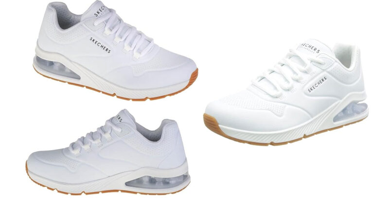 Zapatillas Skechers Uno 2 Air Around You para mujer con cámara de aire y comodidad excepcional a mitad de precio