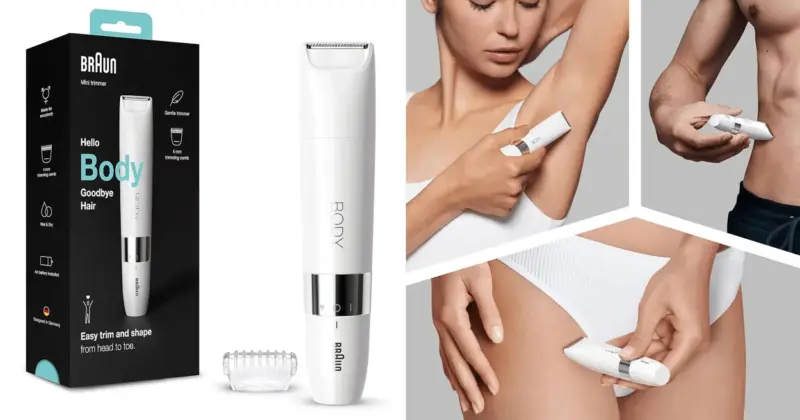 Depiladora Braun Body Mini: Compacta, Precisa y al 45% de Descuento en Amazon