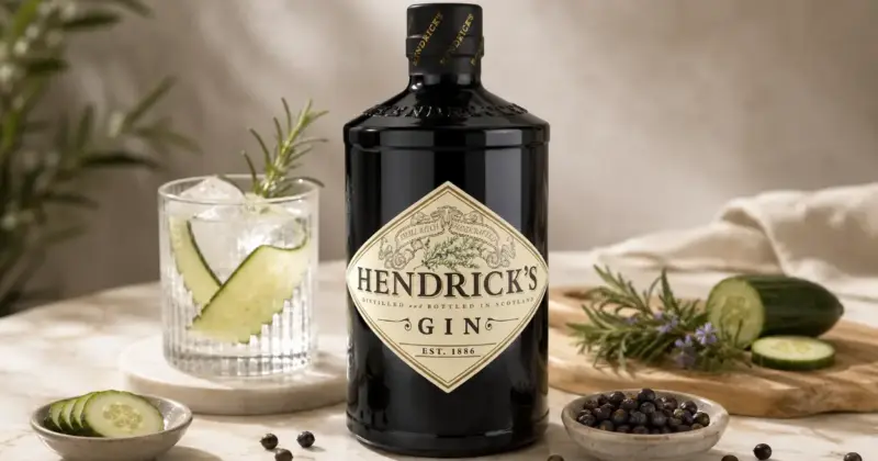 Ginebra Hendrick's Premium 1,75L con 21% de Descuento: Frescura y Elegancia en Gran Formato