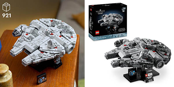 Oferta LEGO Halcón Milenario Star Wars con 20% de descuento por 67,95 € y envío gratis