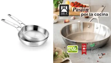 Juego de sartenes BRA Signature en acero inoxidable con 24% de descuento en Amazon