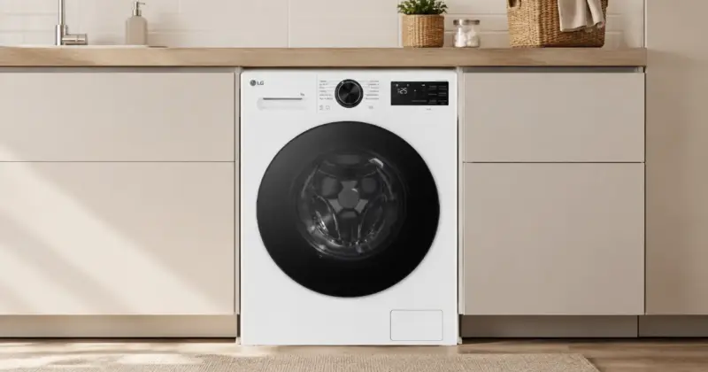 Lavadora LG F2X50S9TLB 9 kg con AI Direct Drive y TurboWash 360º en oferta por 381,65€ (-28%)