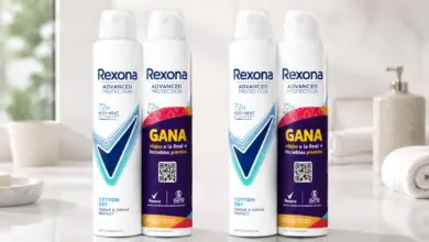 Pack de 4 Desodorantes Rexona Advance Protection Cotton Dry 72H para Mujer con 33% de descuento a solo 7,14 €