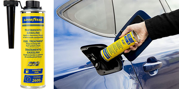 Chollo Goodyear Pro Additives 300 ml: Tratamiento para gasolina con un 37% de descuento a solo 6,99 €