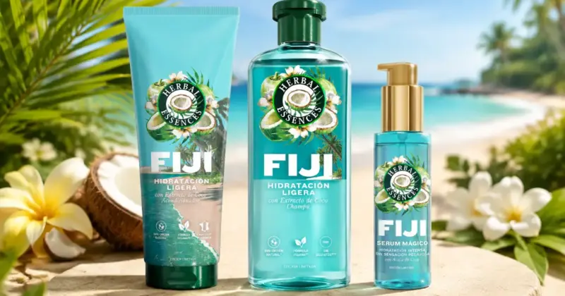 Rutina Capilar Herbal Essences Fiji: Hidratación Suave con Aroma Tropical por 11,99€ con 33% de Descuento