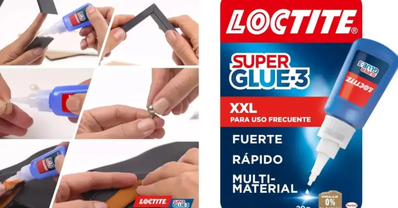 Loctite Super Glue-3 XXL 20 g: Pegamento Ultra Fuerte con 45% de Descuento en Amazon