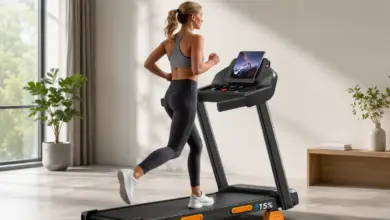 Cinta de correr plegable Lontek con inclinación de hasta 40% por 161,49€ con un 33% de descuento