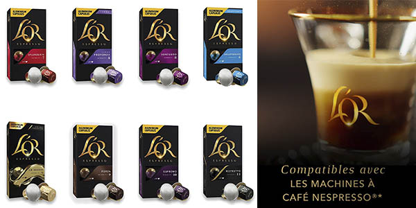 Pack Variado de 80 Cápsulas L'Or Espresso Compatible Nespresso por 26,51 € con 21% de Descuento