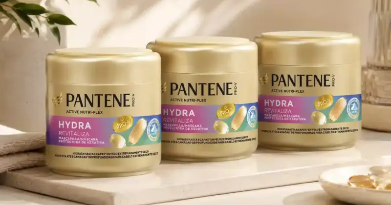 Pack 2 Mascarillas Pantene Pro-V Hydra Revitaliza para pelo seco: Hidratación intensa con keratina a solo 5,97€ (-33%) en Amazon