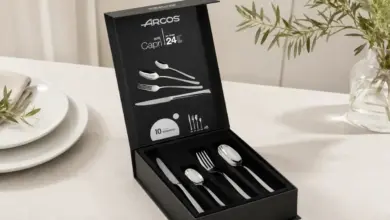 Cubertería Arcos Serie Capri: elegante set de 24 piezas en acero inoxidable con un 43% de descuento en Amazon