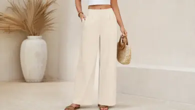 Pantalones Pasuda de algodón y lino para mujer: frescura y comodidad a mitad de precio