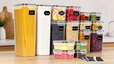 Set GoMaihe de 16 recipientes herméticos para alimentos: organización y frescura con un 14% de descuento a 23,14 €