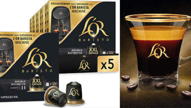 Pack de 50 cápsulas L'or Barista Double Ristretto con sabor intenso y 15% de descuento en Amazon