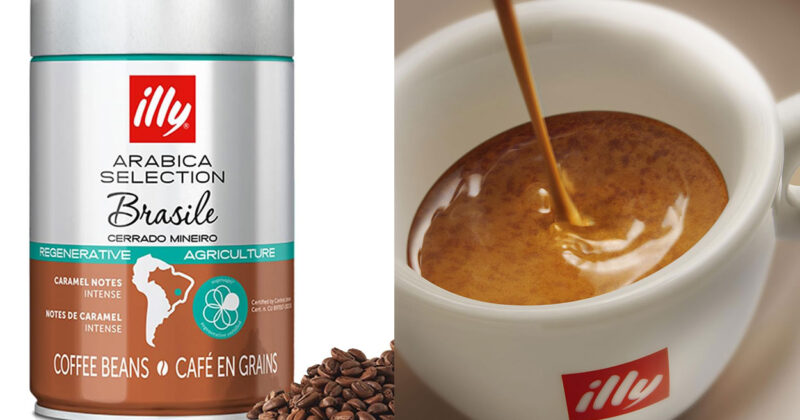 Café en grano Illy Brasil 250 g con aroma a caramelo y agricultura regenerativa al 13% de descuento