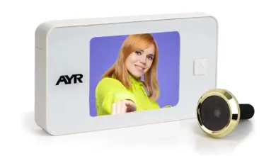 Mirilla digital AYR 752 con visión clara y descuento del 36%, ideal para mejorar la seguridad en casa