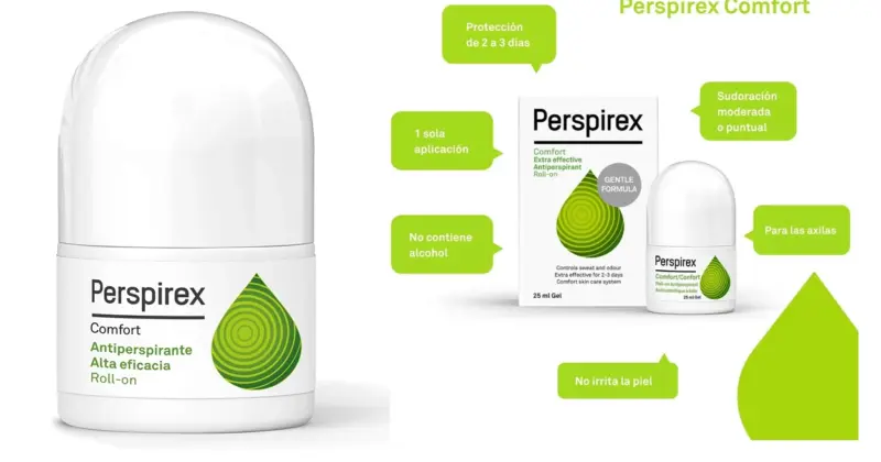 Desodorante Antitranspirante Perspirex Comfort: Protección Duradera y Cuidado para Piel Sensible a Solo 11,50 €