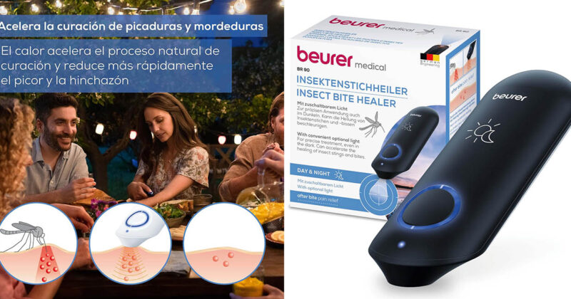 Beurer BR 90: Dispositivo efectivo para aliviar picaduras con 40% de descuento a solo 23,99 €