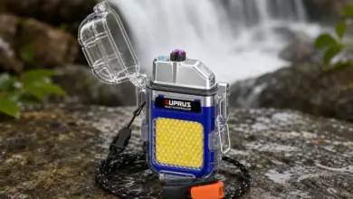 Encendedor Suprus de plasma doble arco: práctico, resistente e impermeable con descuento del 20%