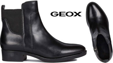 Botines Geox Felicity para mujer: estilo clásico y confort con un 45% de descuento
