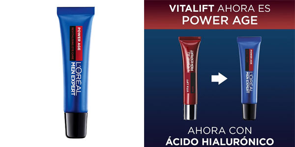 Contorno de ojos anti-edad L'Oréal Men Expert Power Age al 41% de descuento a solo 8,27 €