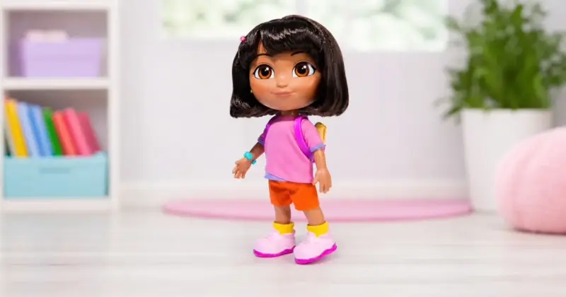 Muñeca Dora la Exploradora Interactiva con Frases Bilingües al 66% de Descuento