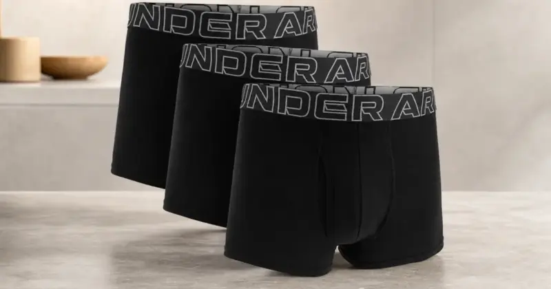 Pack 3 Bóxers Under Armour Hombre: Ajuste Ceñido y Comodidad con 49% de Descuento