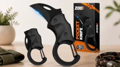 Navaja multiusos ZOOI con mosquetón: compacta, práctica y con un 48% de descuento a solo 9,89 €