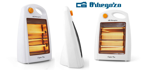 Orbegozo BP 5007: Estufa de cuarzo compacta con 2 potencias a solo 8,92 € con envío gratis Prime