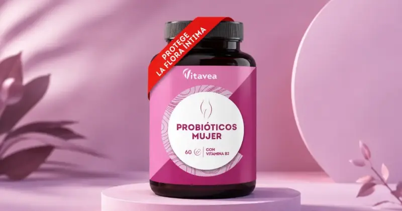 Probióticos Vitavea para Flora Íntima Femenina: Bienestar Diario con 25% de Descuento a 12,68 €