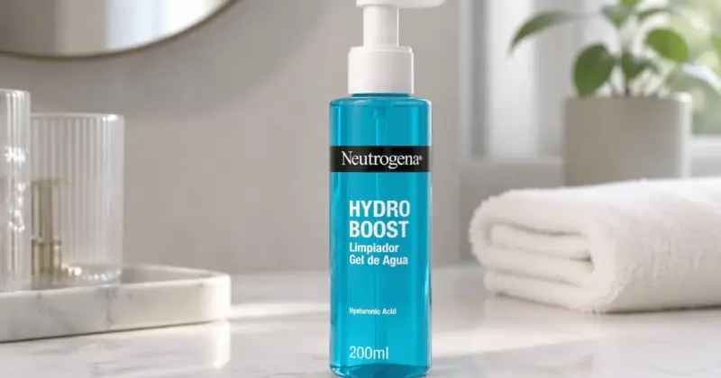 Neutrogena Hydro Boost Agua Gel 200 ml con un 47% de descuento, limpieza e hidratación en un solo gesto