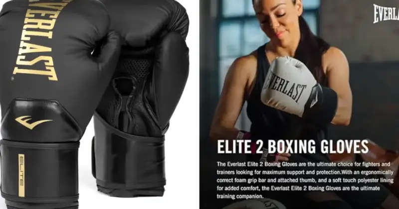 Guantes de boxeo Everlast Elite con 51% de descuento y envío gratis, perfectos para entrenar con seguridad