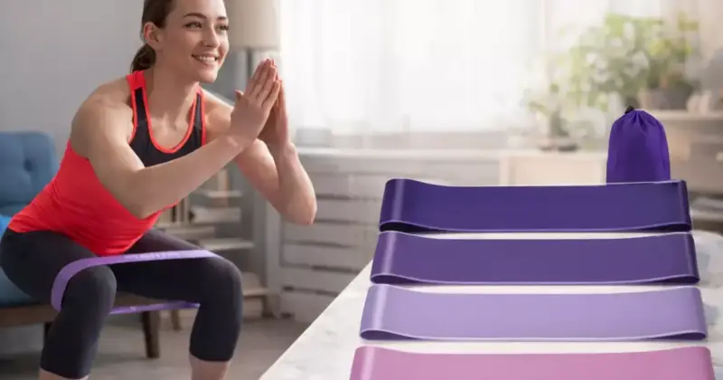 Pack de 5 Bandas Elásticas Fokky para Fitness con gran variedad de resistencias por sólo 5,99 €