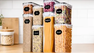Pack de 8 recipientes herméticos Longanchang con tamaños variados y 33% de descuento en Amazon