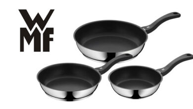 Pack de 3 sartenes WMF Devil con antiadherente y base para inducción por 66,39 €