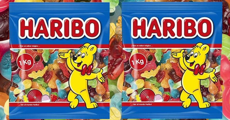Pack de 2 bolsas de 1 kg de gominolas Haribo Aventura Mix con un 11% de descuento en Amazon