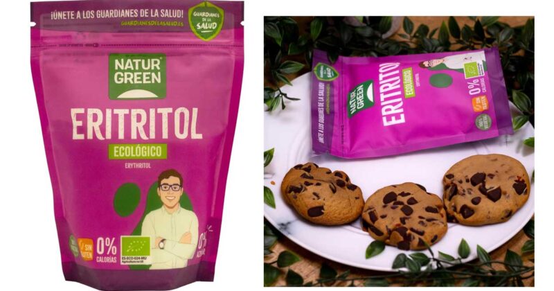 NaturGreen Eritritol Bio 500 g: Edulcorante natural con 15% de descuento en Amazon