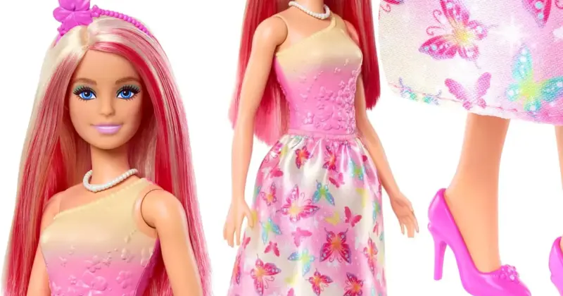 Barbie Princesa con Falda de Mariposas: Diversión y Creatividad a un Precio Inmejorable