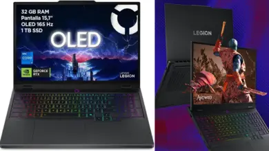 Lenovo Legion 5i con pantalla OLED de 15.1" y 32 GB RAM a 1.469€ con 18% de descuento