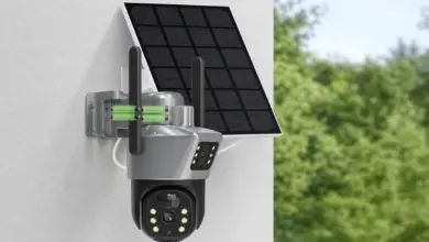 Cámara Solar WiFi 4K PTZ con Doble Lente y Alimentación Solar: Vigilancia Exterior Avanzada por 34,95 €