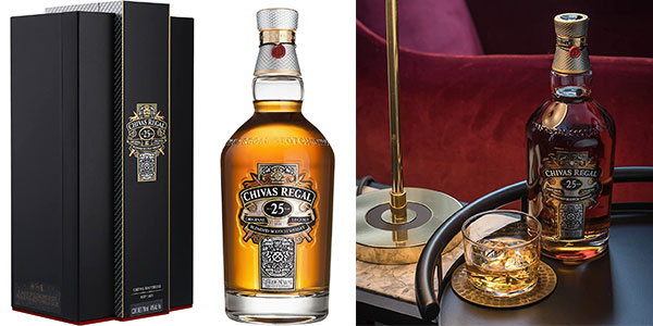 Whisky Chivas Regal 25 Años: Elegancia y Sabor Premium con un 45% de Descuento en Amazon