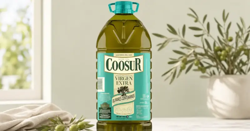 Aceite de Oliva Virgen Extra Coosur Picual 5L: Calidad y sabor intenso con un 35% de descuento
